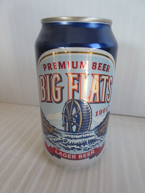 (image for) Big Flats Lager - Premium Beer - T/O